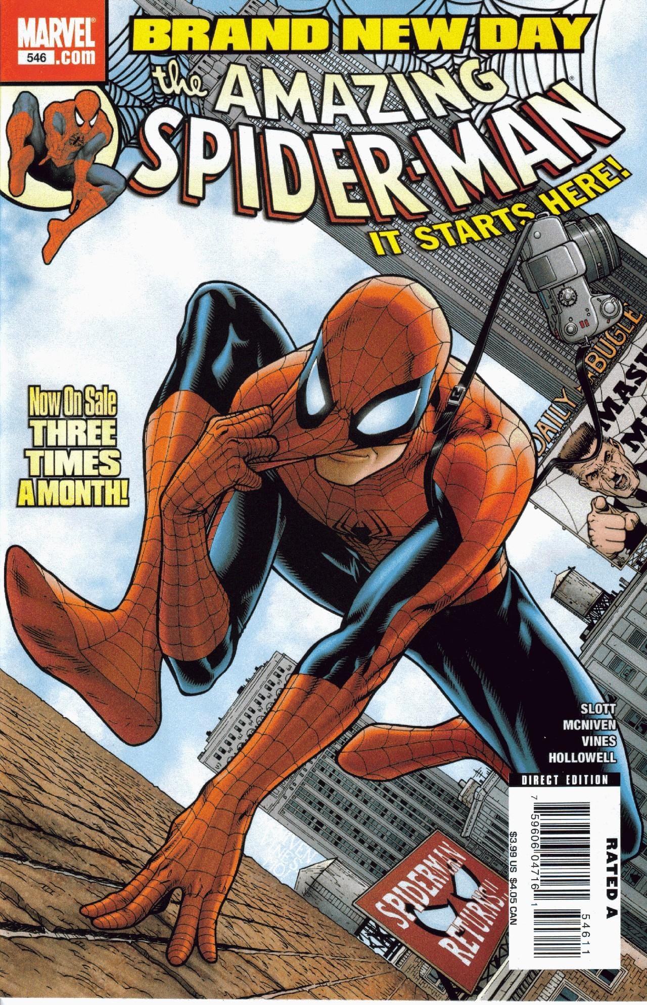 Marvel COMIC BOOK The Amazing Spider-Man #546 (VF)