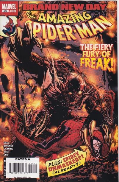 Marvel COMIC BOOK The Amazing Spider-Man #554 (VF)