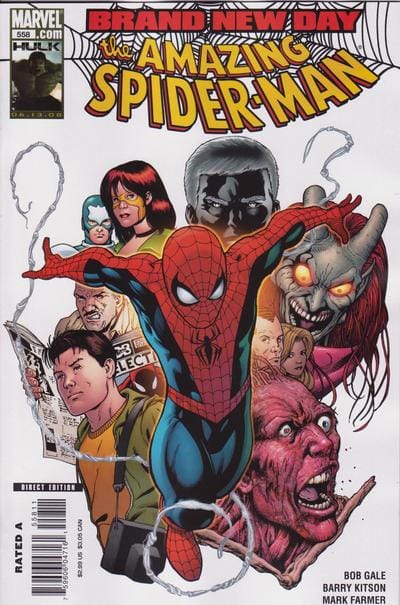 Marvel COMIC BOOK The Amazing Spider-Man #558 (VF)