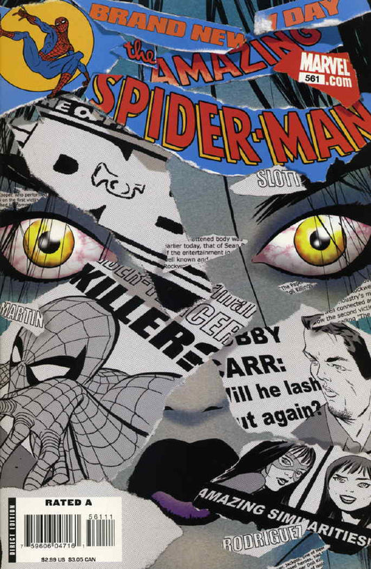 Marvel COMIC BOOK The Amazing Spider-Man #561 (VF)