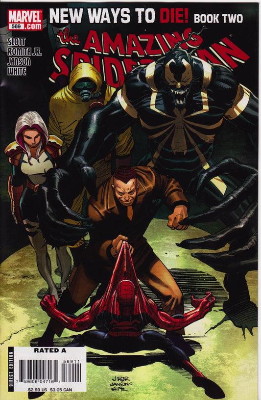 Marvel COMIC BOOK The Amazing Spider-Man #569 (VF)
