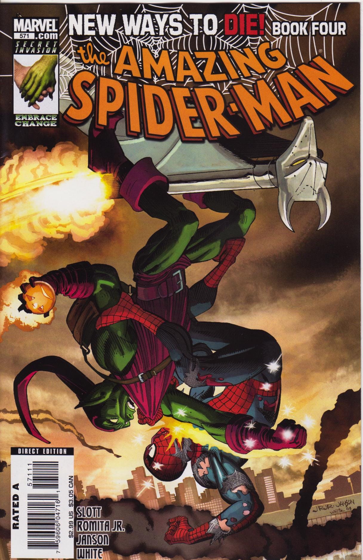 Marvel COMIC BOOK The Amazing Spider-Man #571 (VF)
