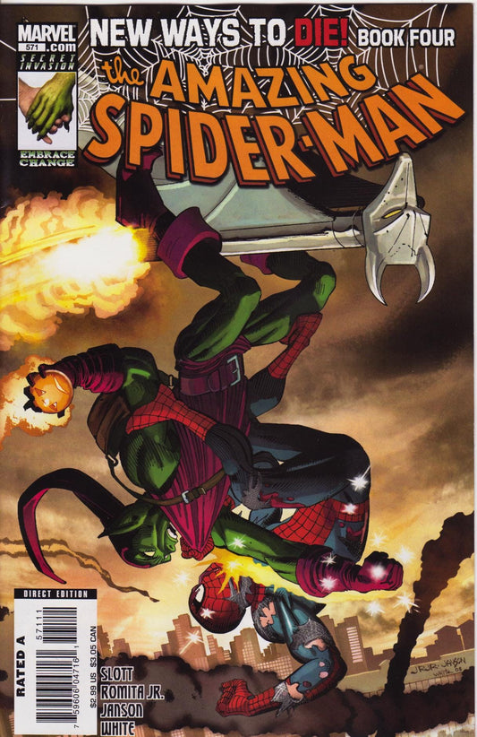 Marvel COMIC BOOK The Amazing Spider-Man #571 (VF)