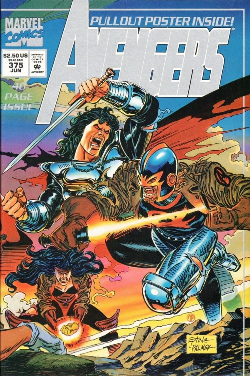 Marvel COMIC BOOK The Avengers #375 (VF/NM)