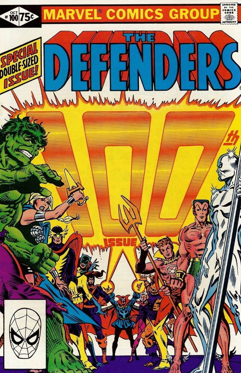 Marvel COMIC BOOK The Defenders #100 (VG)