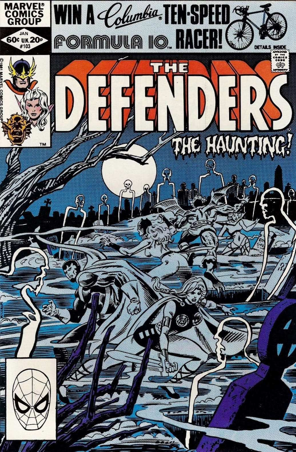 Marvel COMIC BOOK The Defenders #103 (VG/FN)