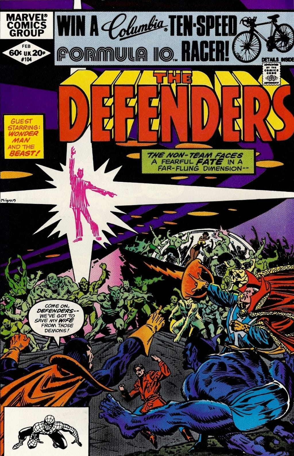 Marvel COMIC BOOK The Defenders #104 (VG/FN)