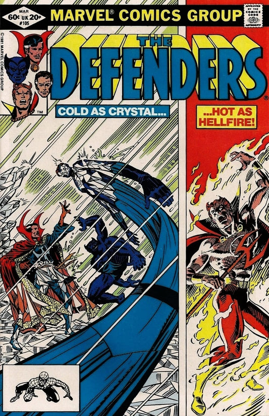 Marvel COMIC BOOK The Defenders #105 (VG/FN)