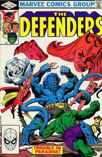 Marvel COMIC BOOK The Defenders #108 (VG/FN)