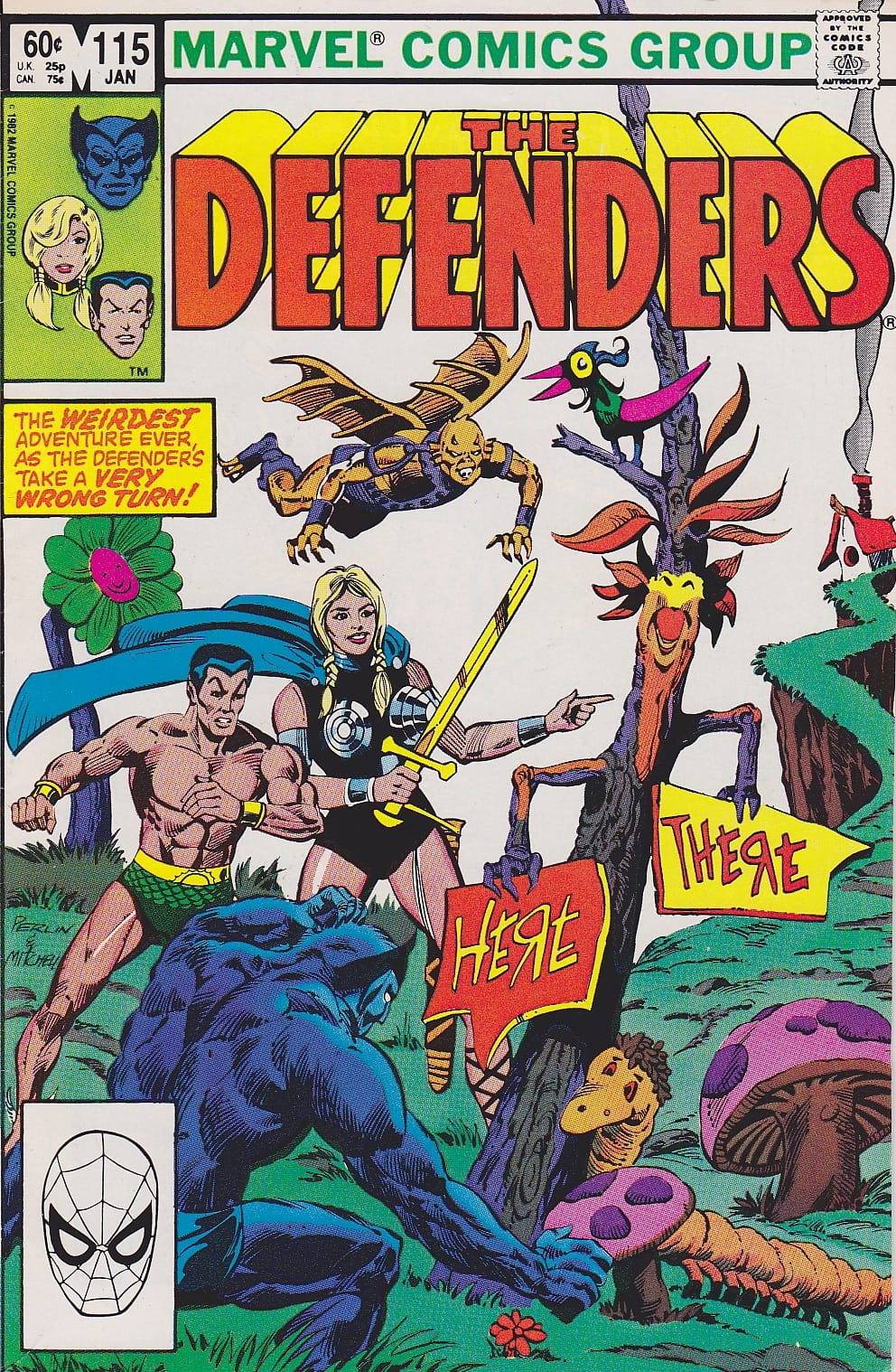 Marvel COMIC BOOK The Defenders #115 (VG/FN)