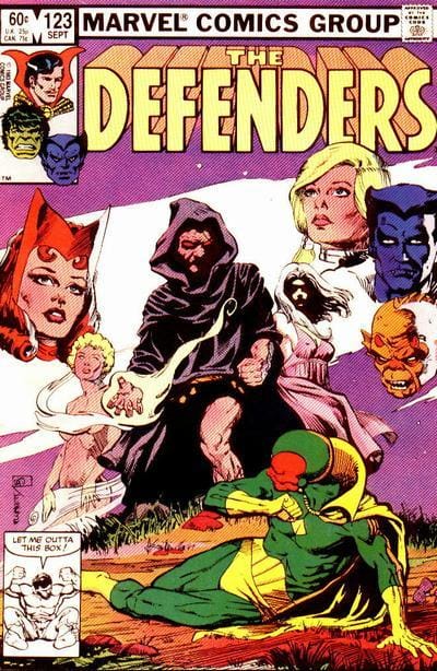 Marvel COMIC BOOK The Defenders #123 (VG/FN)