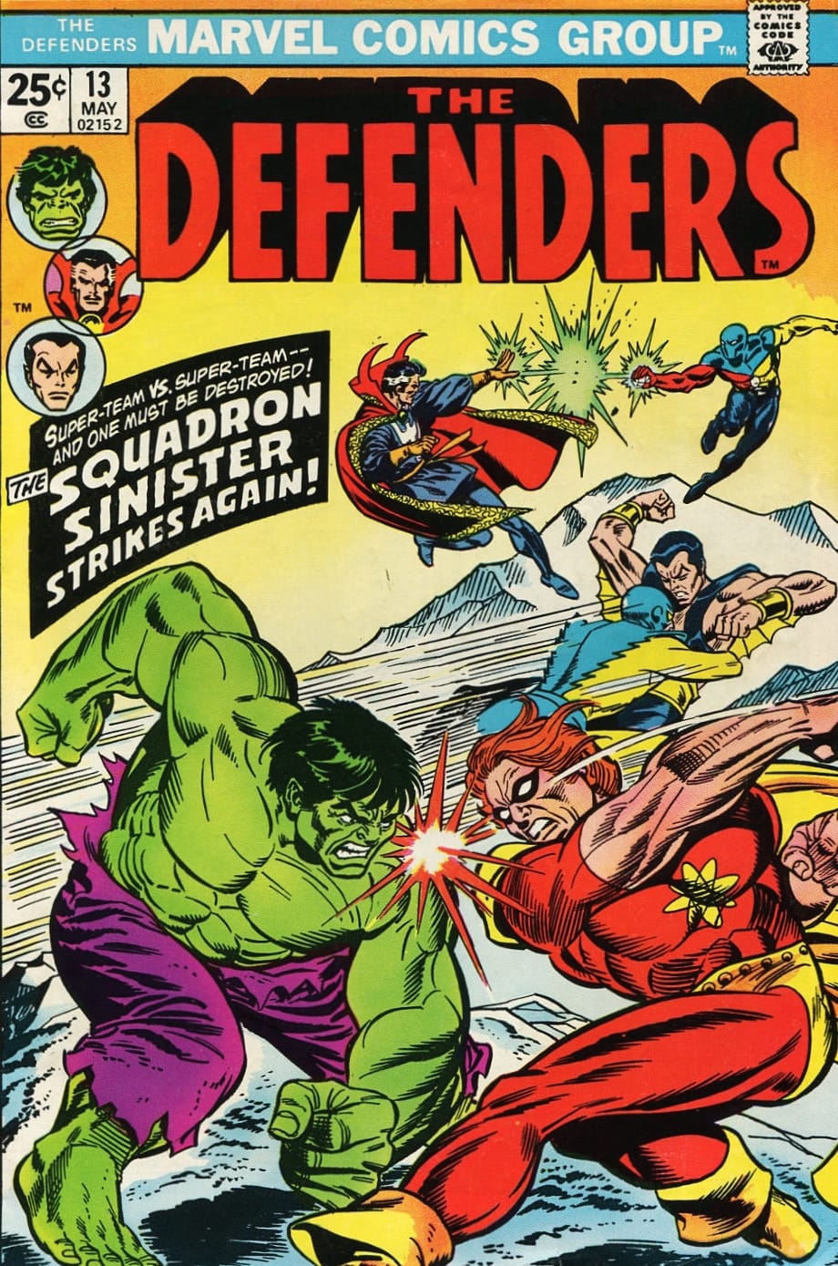 Marvel COMIC BOOK The Defenders #13 (VG)