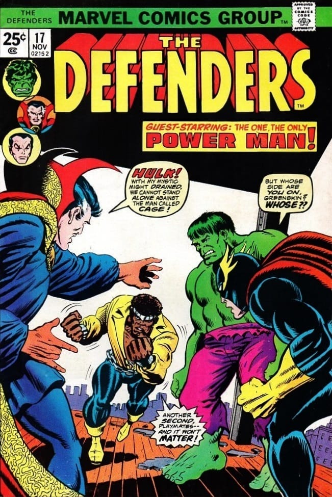 Marvel COMIC BOOK The Defenders #17 (VG)