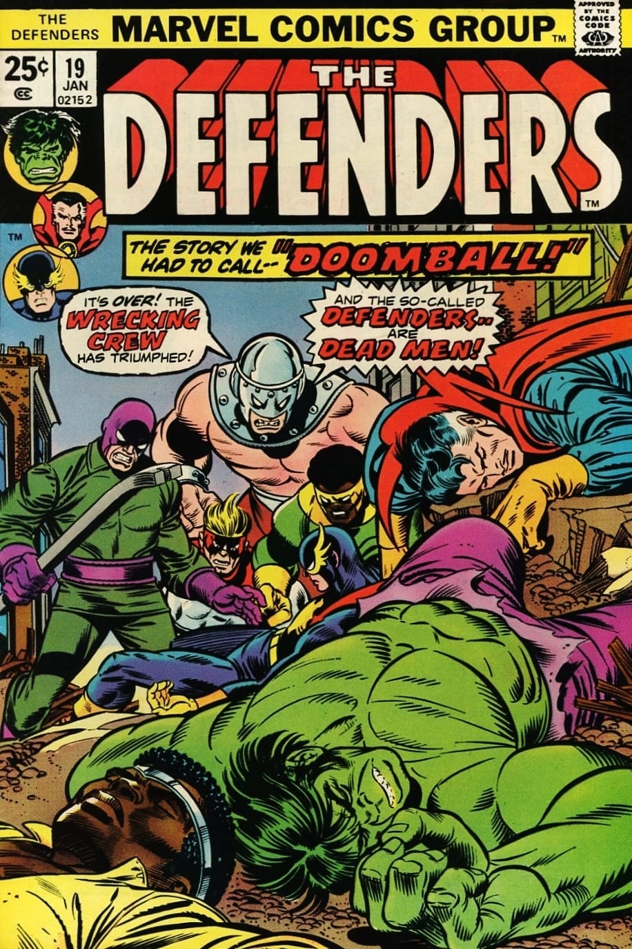 Marvel COMIC BOOK The Defenders #19 (VG)