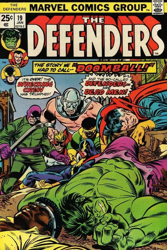 Marvel COMIC BOOK The Defenders #19 (VG)