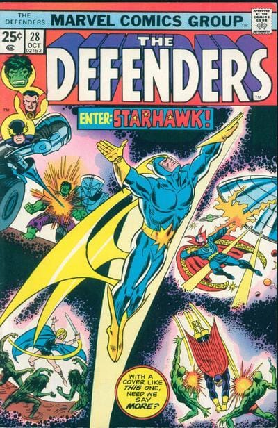 Marvel COMIC BOOK The Defenders #28 (VG)