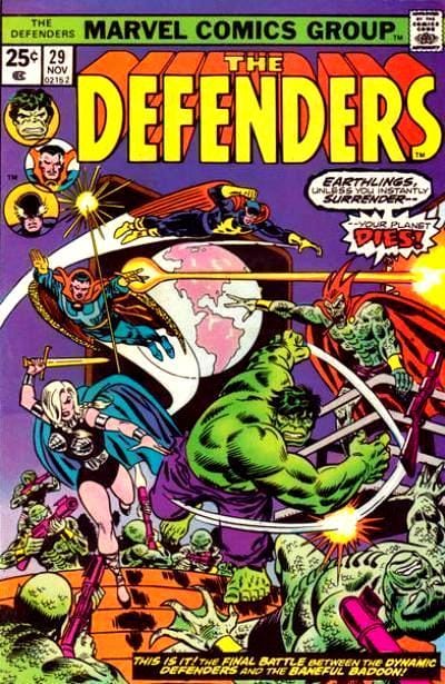 Marvel COMIC BOOK The Defenders #29 (VG)