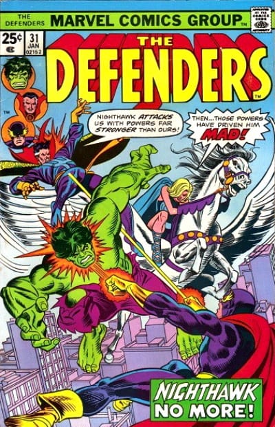Marvel COMIC BOOK The Defenders #31 (VG)
