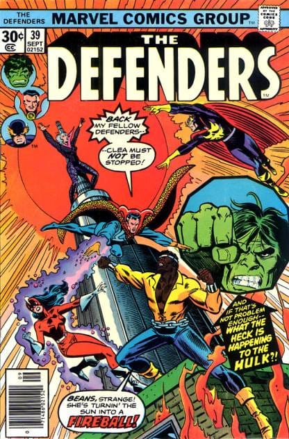 Marvel COMIC BOOK The Defenders #39 (VG)