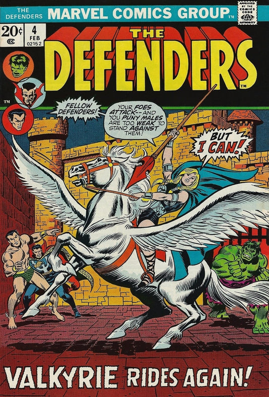 Marvel COMIC BOOK The Defenders #4 (VG)