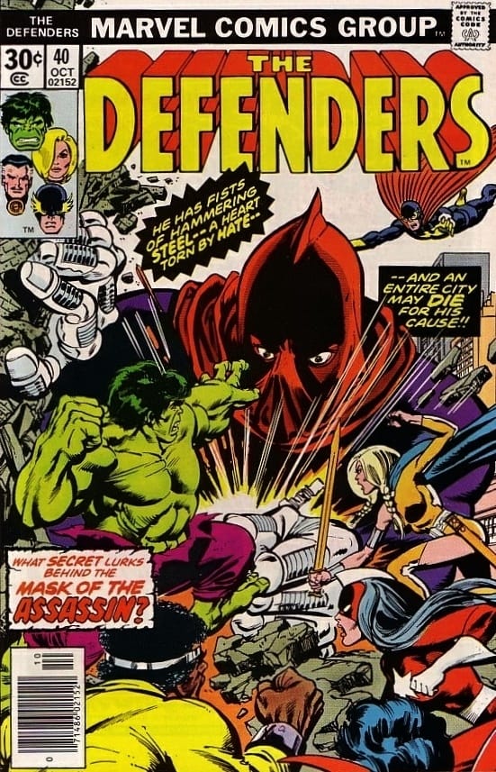 Marvel COMIC BOOK The Defenders #40 (VG)