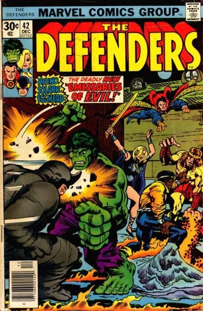 Marvel COMIC BOOK The Defenders #42 (VG)