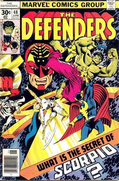 Marvel COMIC BOOK The Defenders #48 (VG)