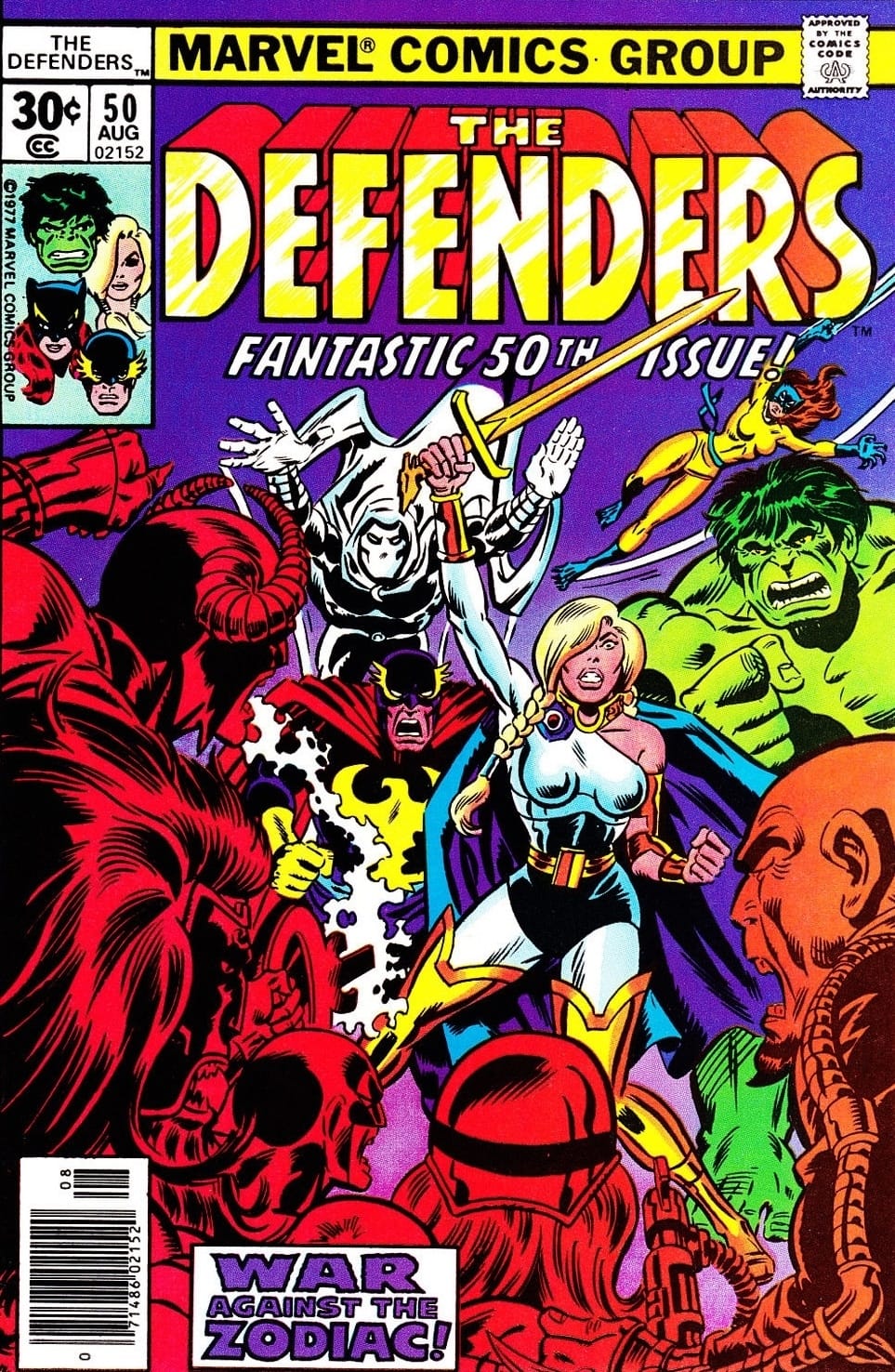 Marvel COMIC BOOK The Defenders #50 (VG)