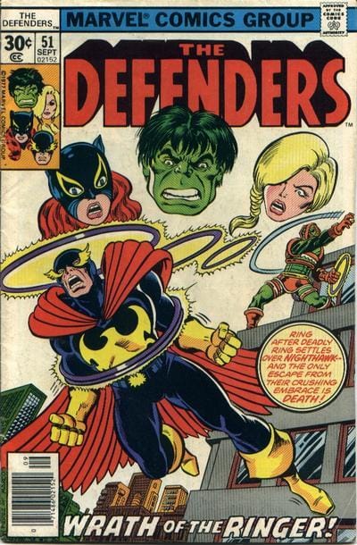 Marvel COMIC BOOK The Defenders #51 (VG)