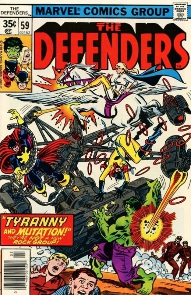 Marvel COMIC BOOK The Defenders #59 (VG)