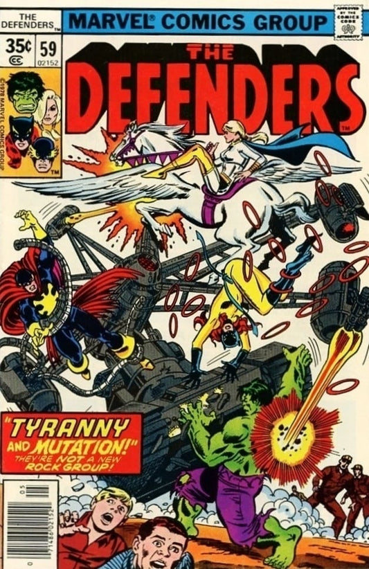 Marvel COMIC BOOK The Defenders #59 (VG)