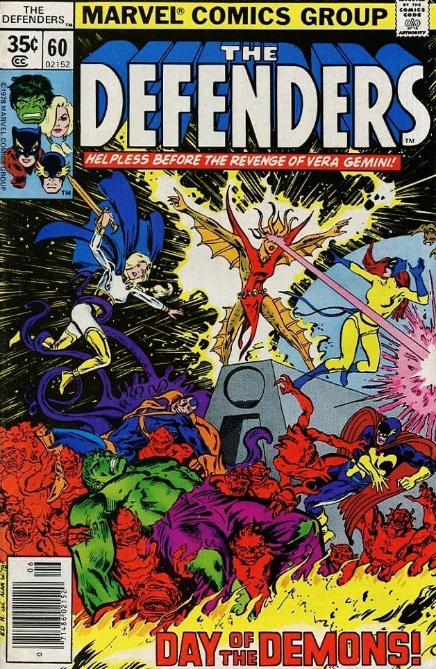 Marvel COMIC BOOK The Defenders #60 (VG)