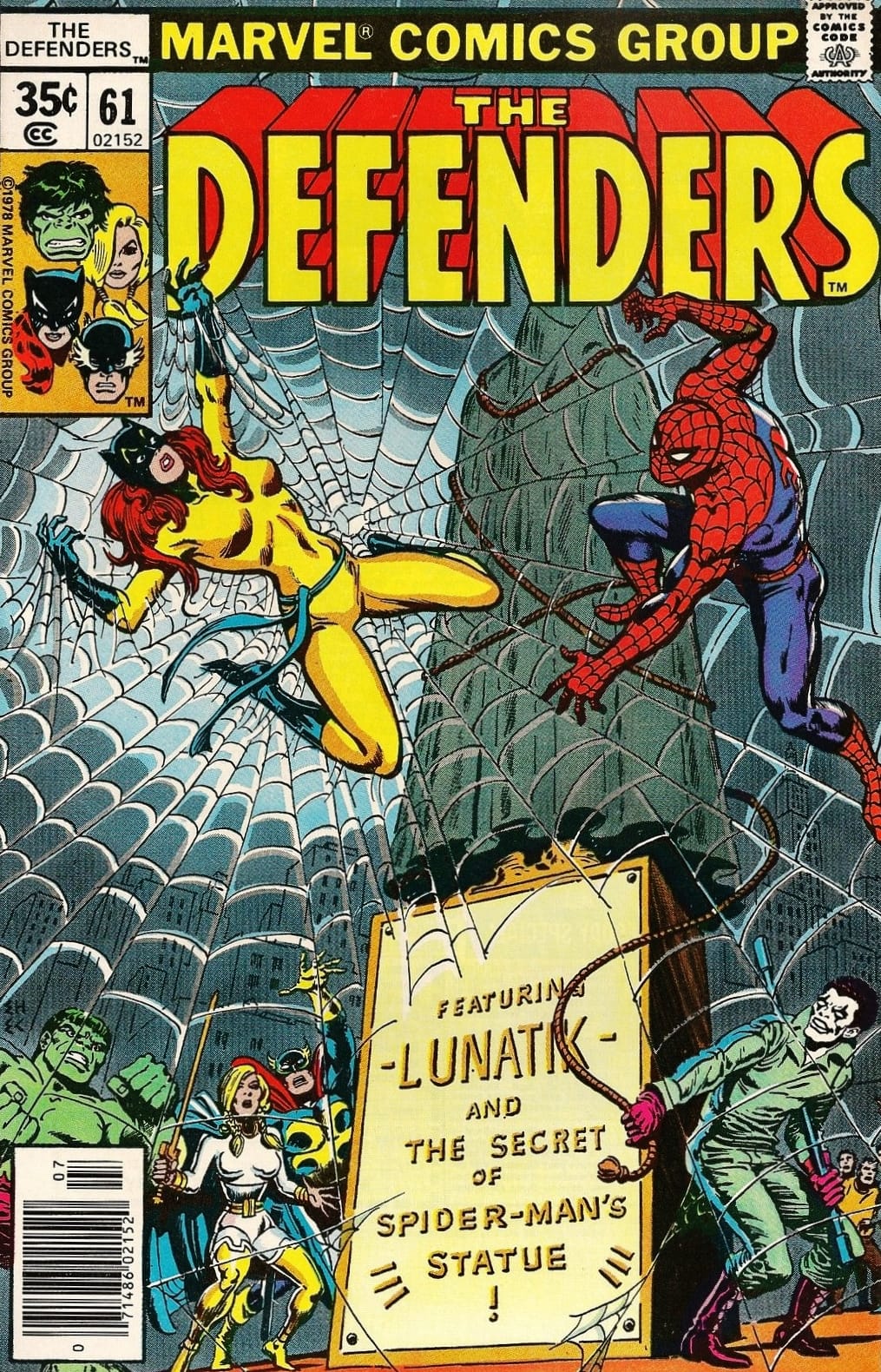 Marvel COMIC BOOK The Defenders #61 (VG)