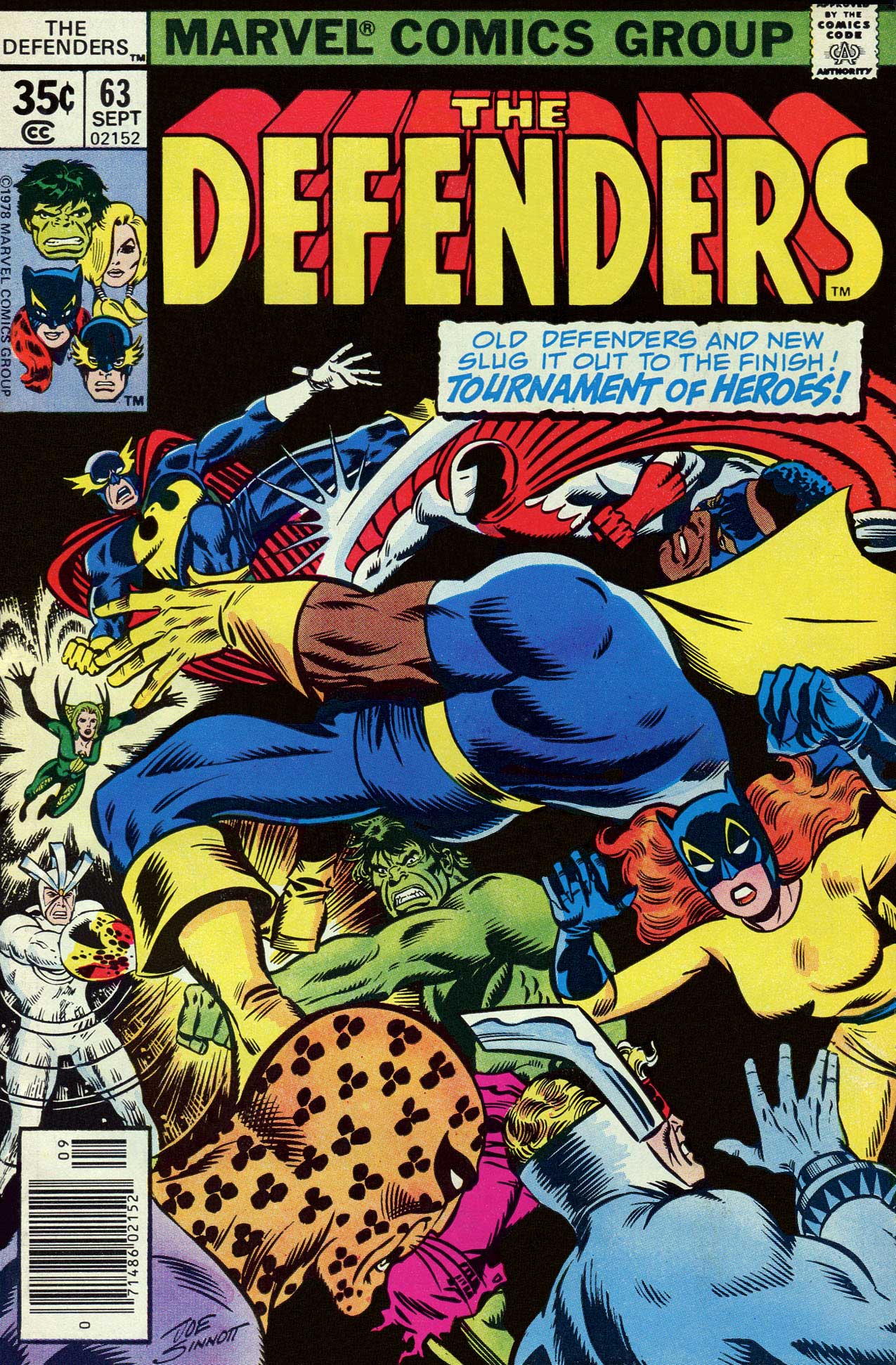 Marvel COMIC BOOK The Defenders #63 (VG)