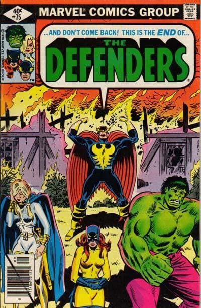Marvel COMIC BOOK The Defenders #75 (VG)