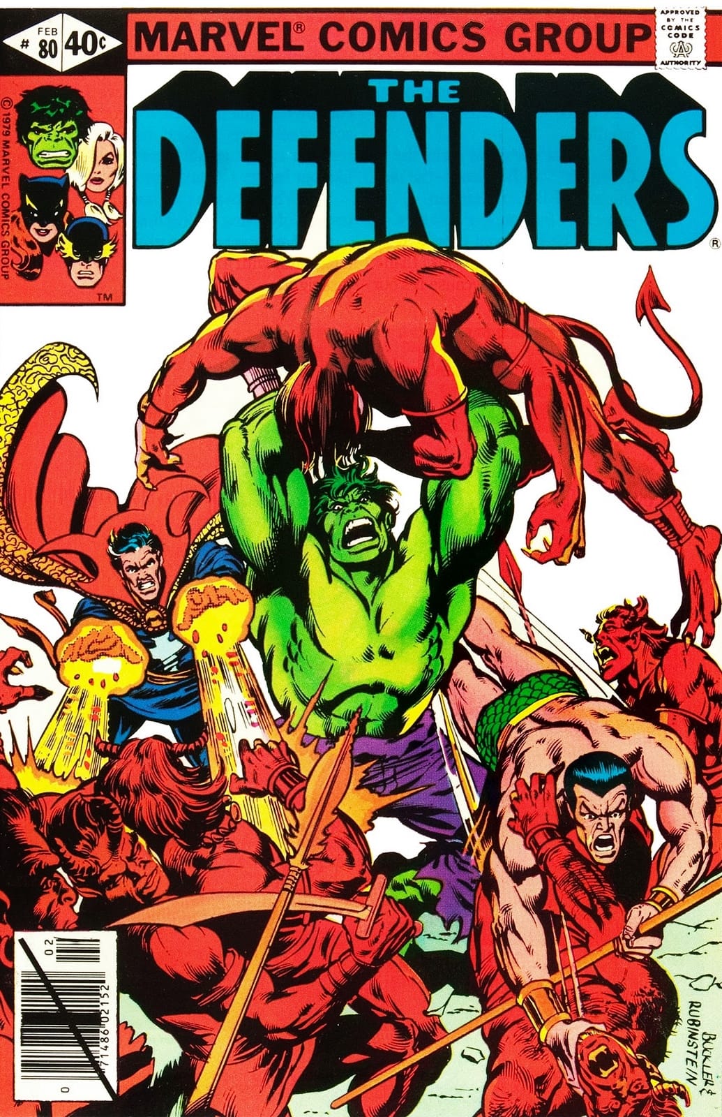 Marvel COMIC BOOK The Defenders #80 (VG)