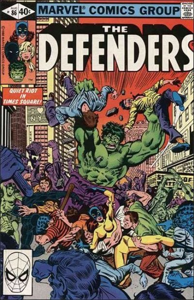 Marvel COMIC BOOK The Defenders #86 (VG)