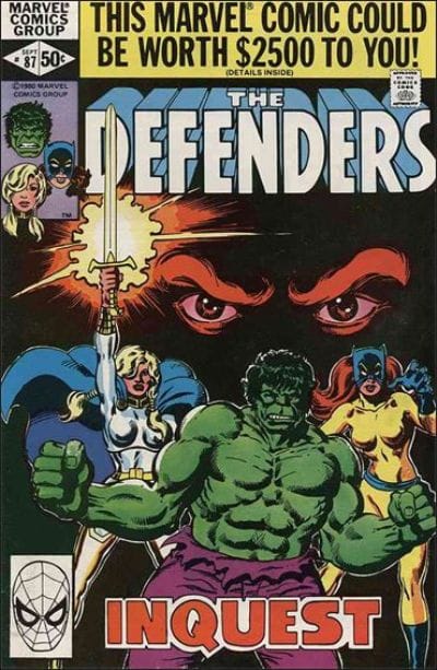 Marvel COMIC BOOK The Defenders #87 (VG)