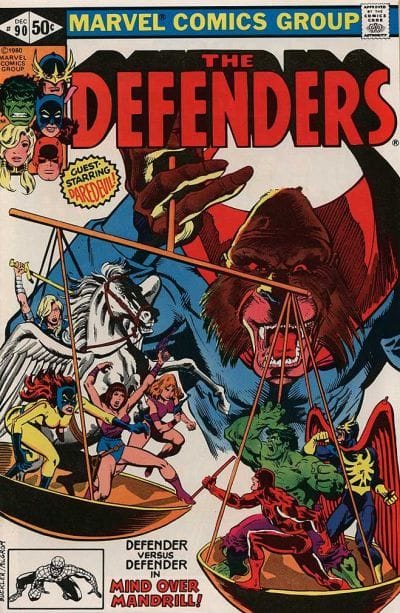 Marvel COMIC BOOK The Defenders #90 (VG)