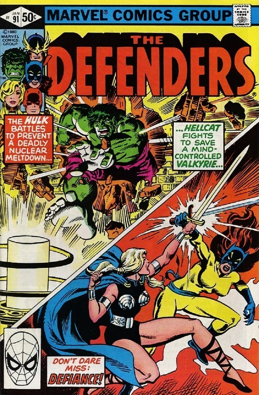 Marvel COMIC BOOK The Defenders #91 (VG)