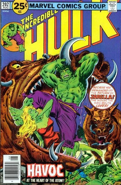 Marvel COMIC BOOK The Incredible Hulk #202 - CVR A (VF/NM)