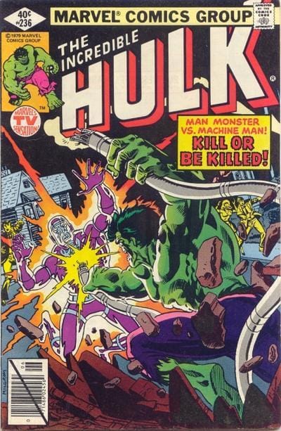 Marvel COMIC BOOK The Incredible Hulk #236 - CVR A (VF/NM)
