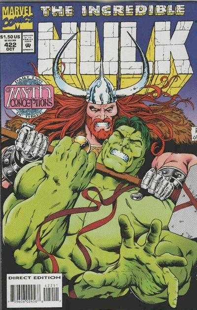Marvel COMIC BOOK The Incredible Hulk #422 (VF/NM)