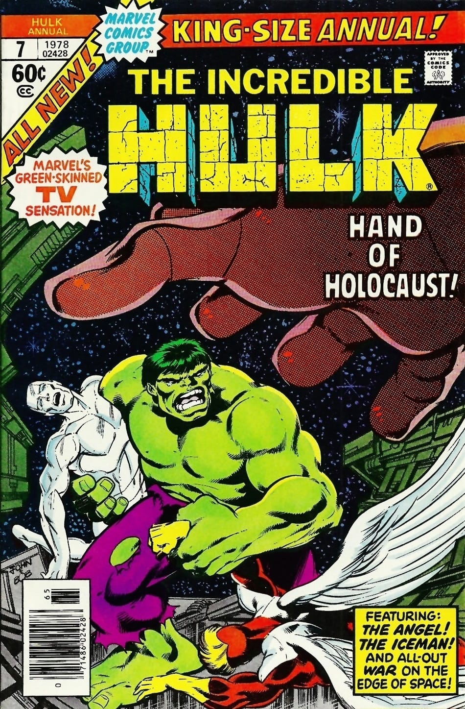 Marvel COMIC BOOK The Incredible Hulk Annual #7 (FN/VF)
