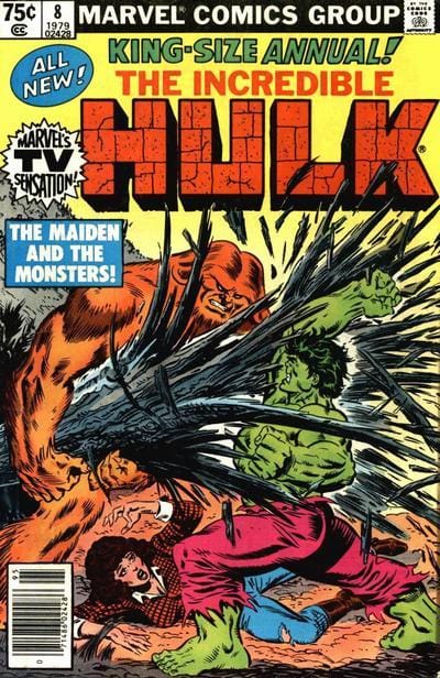 Marvel COMIC BOOK The Incredible Hulk Annual #8 (FN/VF)