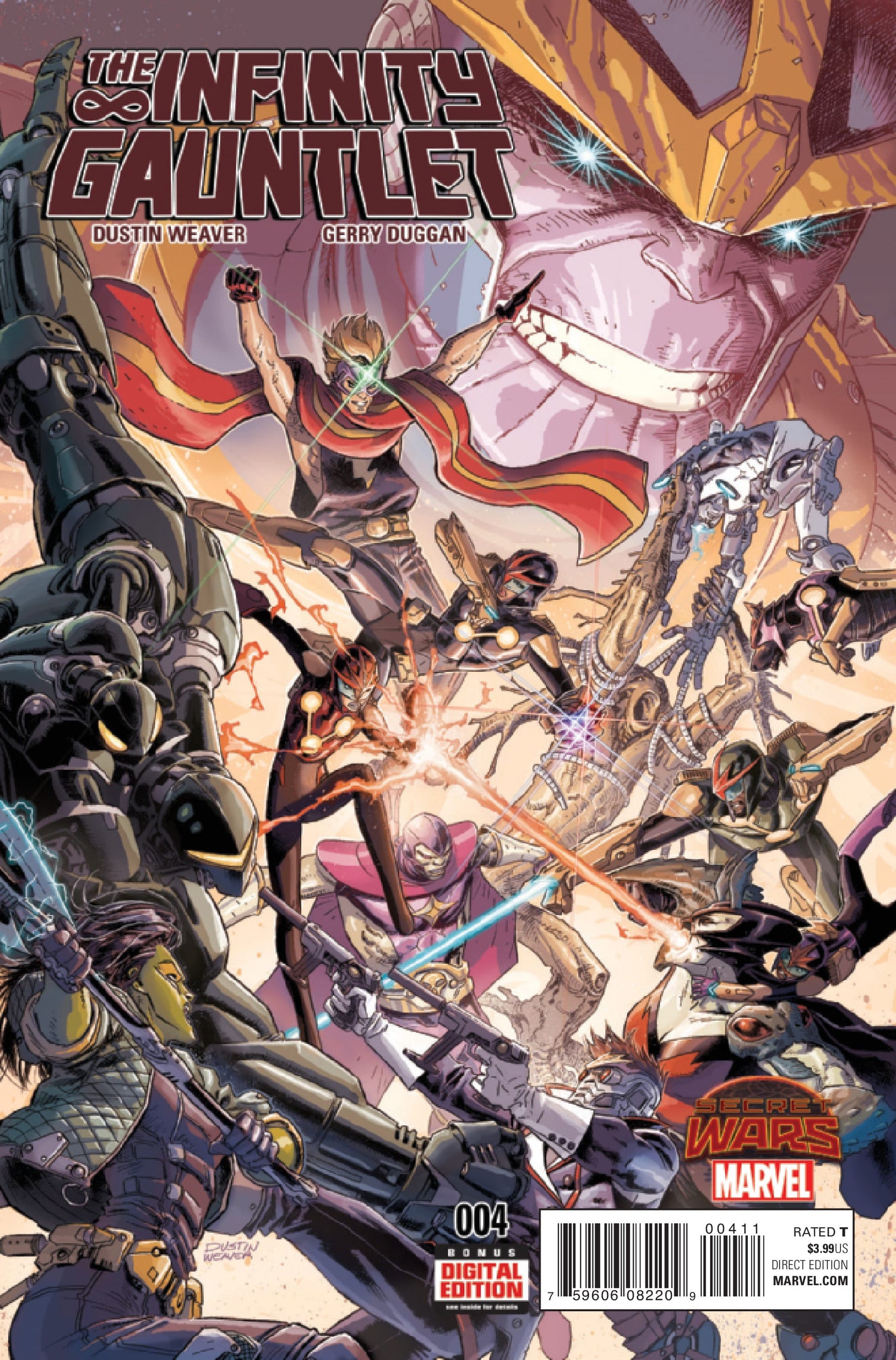 Marvel COMIC BOOK The Infinity Gauntlet #4 - CVR A (VF)
