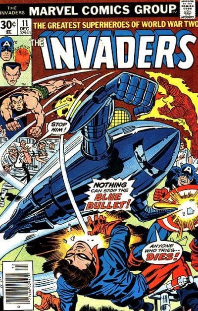 Marvel COMIC BOOK The Invaders #11 (VG)