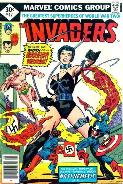 Marvel COMIC BOOK The Invaders #17 (VG)