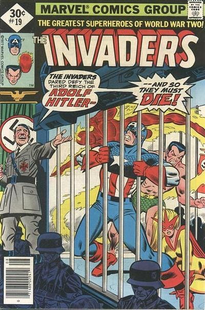 Marvel COMIC BOOK The Invaders #19 (VG/FN)