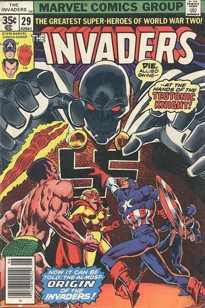 Marvel COMIC BOOK The Invaders #29 (VG)